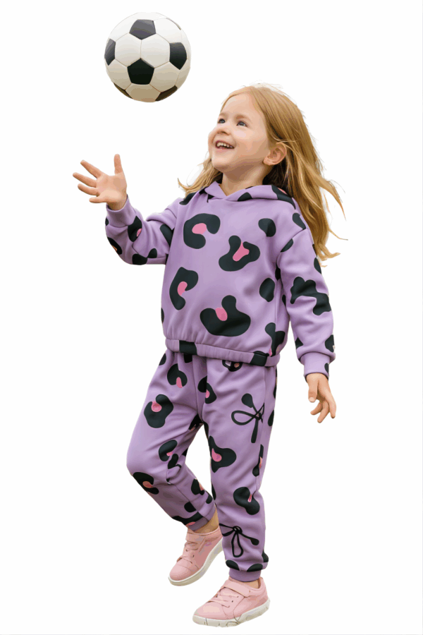 Φόρμα Animal Print Purple SRFN