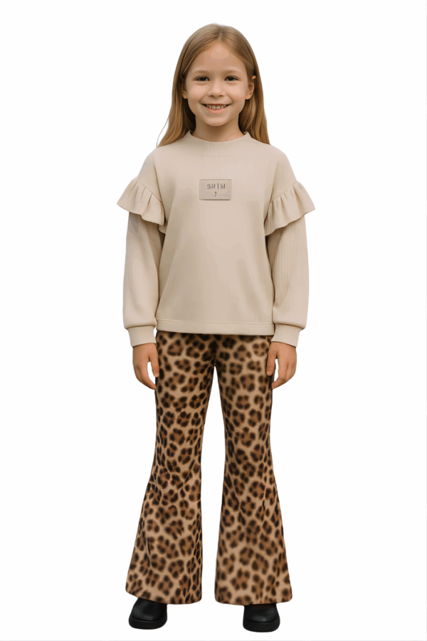 Παντελόνα Καμπάνα Animal Print SRFN
